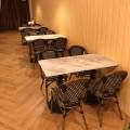 Indulgence by Roxey | Product Seen: [Kora Sidechair & Customised Table Top + Cosson Table Base]